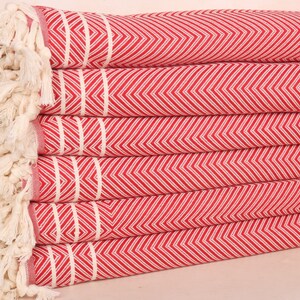 Diamond Blanket, Housewarming Gift, Custom Blanket, Monogram Blanket, 71x95 Inches Red Cotton Blanket, Personalized Bridesmaid Gift,