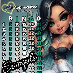 Tabellone di ringraziamento Tabellone grafico bingo scaricabile Scegli il tuo premio