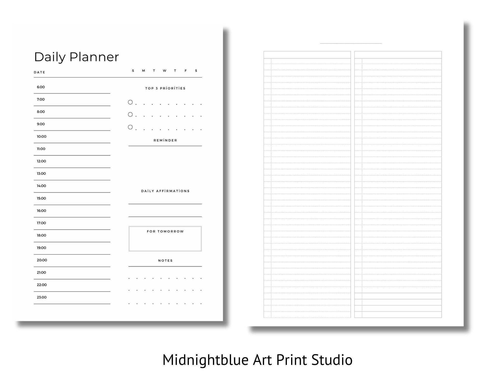 Checklist with two columns and sections editable printable 48 off