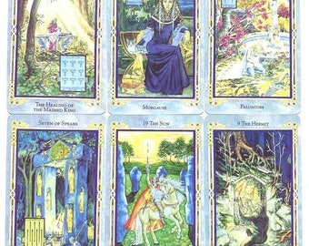 Legend The Arthurian Tarot Deck - Tarot Card - Tarot Deck - Divination Tools - etsySANDBOX