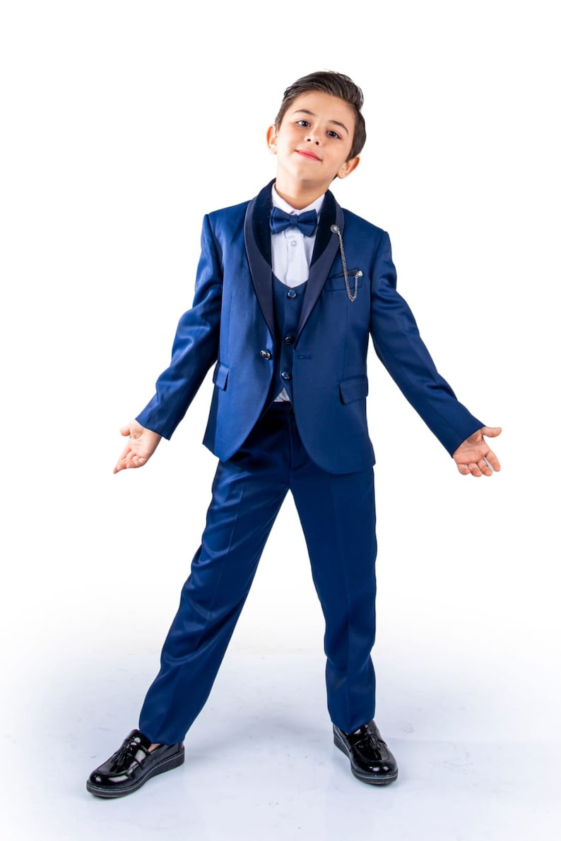 Traje formal para niños / Traje de 6 piezas / Traje de portador de ...