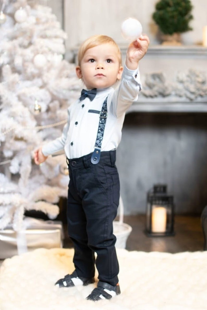 Baby Boys' Suits, Cute Baby Boy Clothes , Ring Bearer Suit Outfit, Boys Baby Toddler, Baby Boy