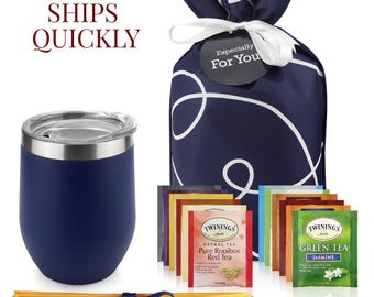Tea Gifts, Hug In A Box, Encouragement Gift, Hygee Gift Box, Thinking Of You Box, Cozy Care Package, Self Care Basket, Get Well Gift