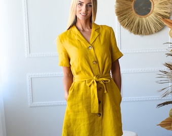 knee length dresses for ladies Pressed Marigold ~ Mini Keepsake Dress – Super Cute Dresses main image 1