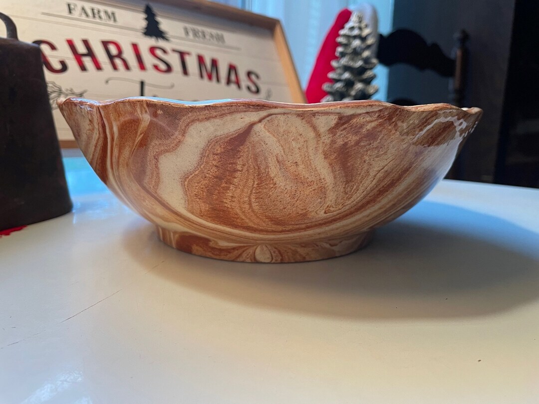 Emil Cahoy, Colome SD Serving Bowl. Etsy