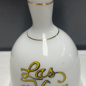 Vintage Las Vegas Collectible Bell with rose