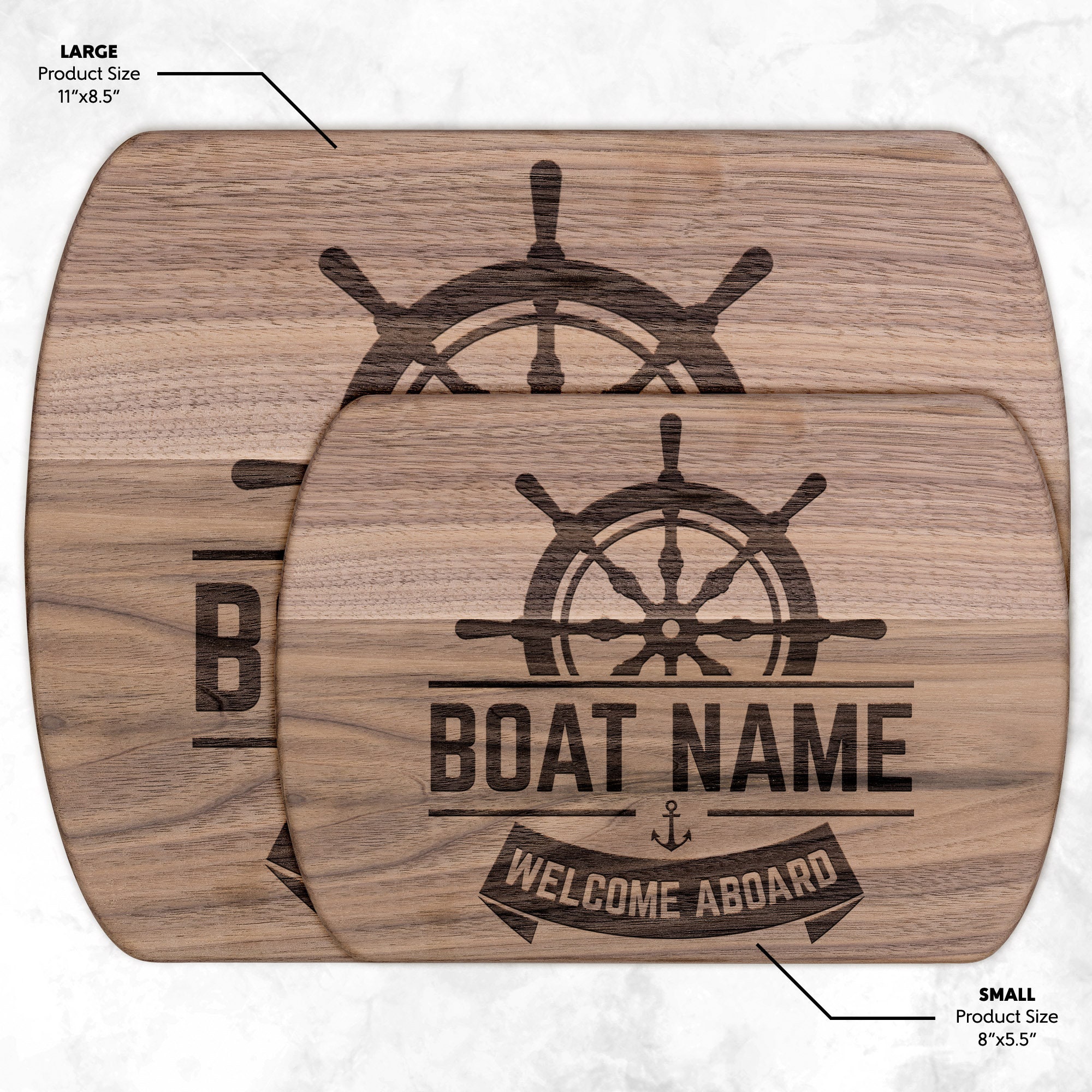 Boat Gift Boat Accessories Personalized Engraved Boat Name Cutting ...