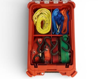 Organisateur de sangle à cliquet et de cordon élastique compatible avec l'organisateur Milwaukee, support d'arrimage, usage polyvalent