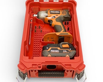 Insert Ridgid X3 Impact (R86230) compatible avec l'organisateur Milwaukee Packout