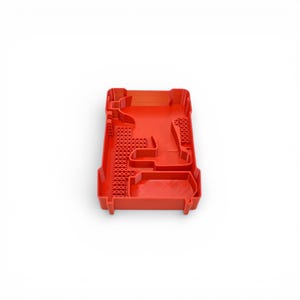 Milwaukee packout organizer insert storage kit designed to fit the Ridgid X3 Impact model #R86230 - with room to hold your tool, 1 battery and an assortment of areas to hold your bits securely.