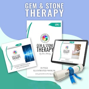 Crystal Course -Gem and Stone Therapy - Level One Certification | Learn Crystal Healing with Guided Meditation|Attunement Audio & Video Demo