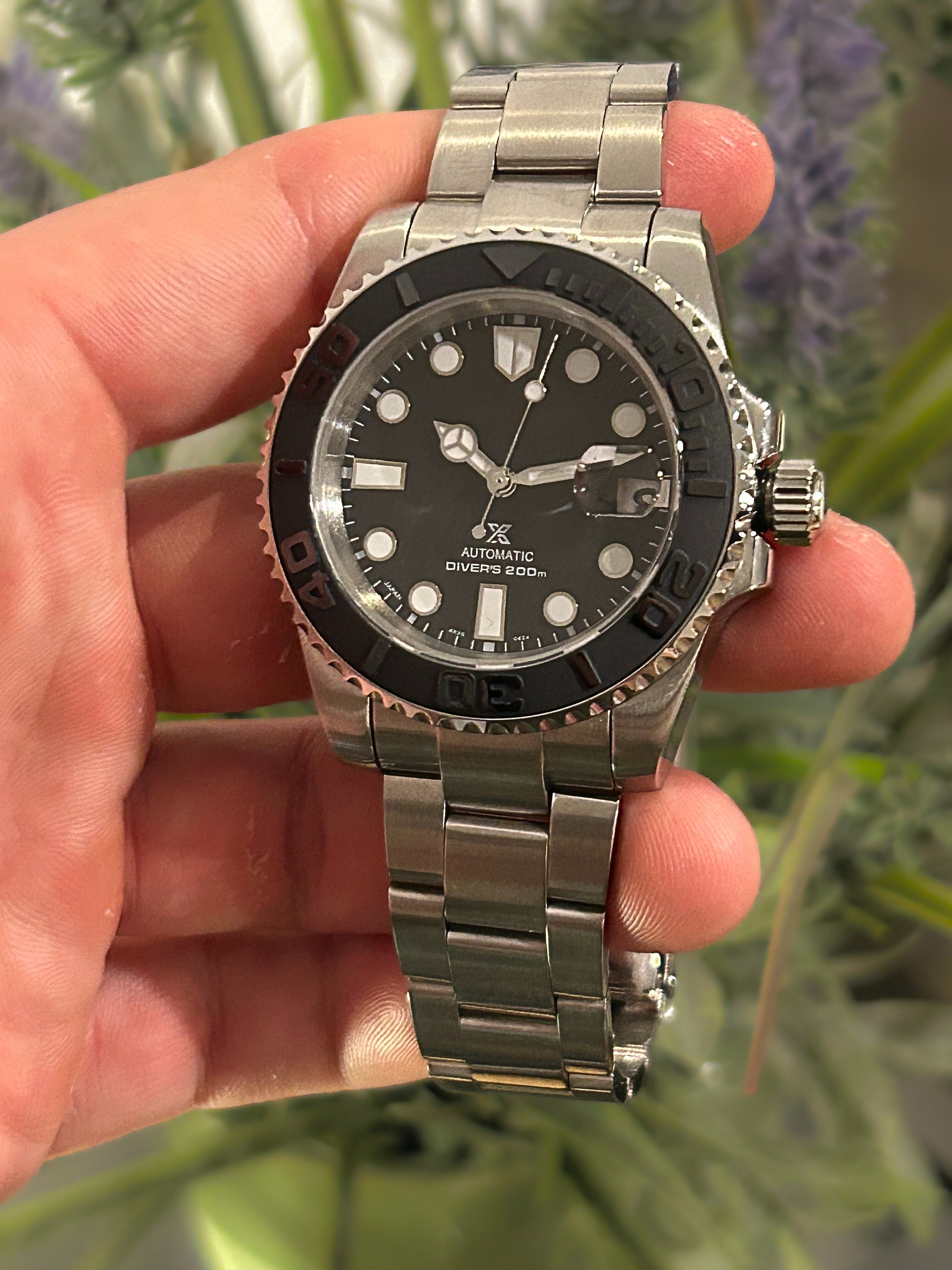 Seiko skx007 store yachtmaster bezel