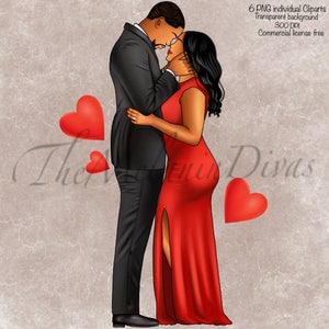 Valentijnsparen clipart, Zwart paar Valentijns clipart, Zwart paar png clipart, paar clipart, Valentijnsdag clipart, png clipart