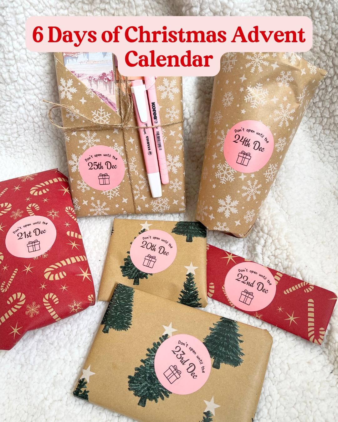 6 Days of Bookish Christmas Advent Calendar Etsy