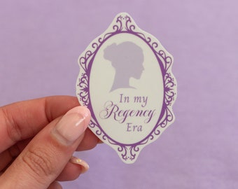 In My Regency Era Sticker, Kindle Sticker, Historical Romance Sticker