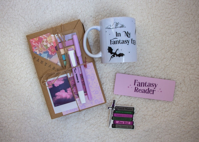 Fantasy Blind Date mit einem Buch Boxen, Mystery Book, Buch Geschenk, Leser Geschenk, Überraschungsbuch, Fantasy Reader Bild 2