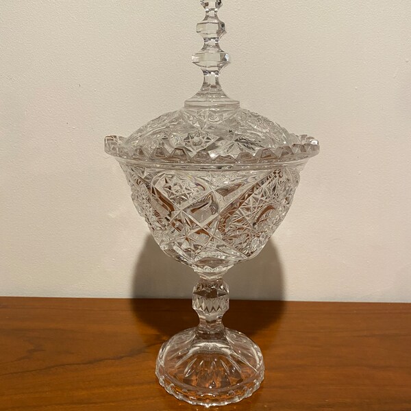 Crystal Candy Dish Etsy