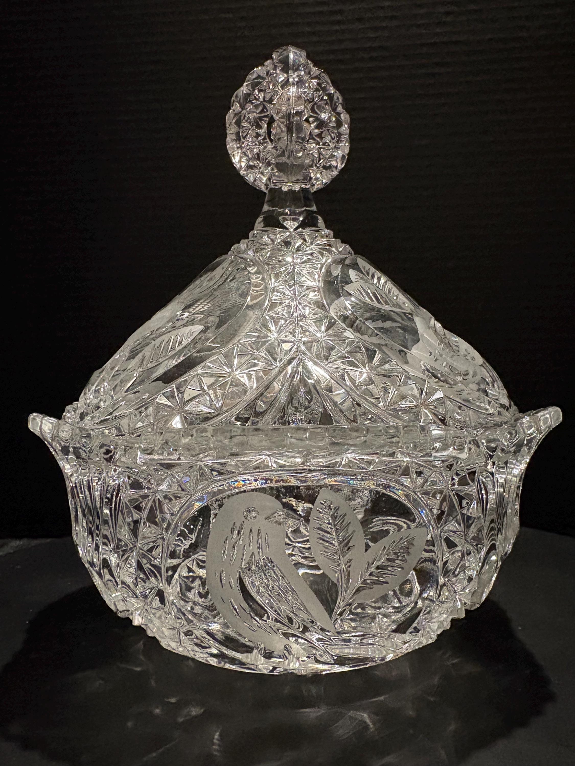 Hofbauer Crystal With Lid - Etsy