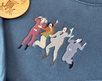 Anchorman Embroidered Organic Cotton Hoodie, Funny Movie Gift