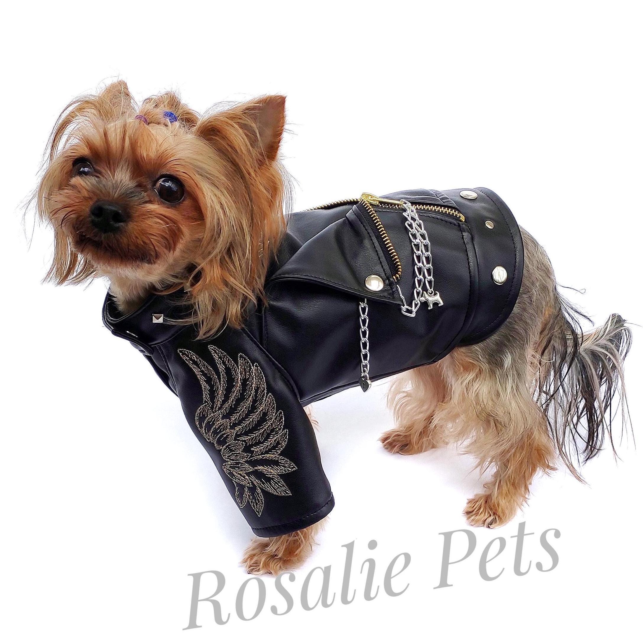 Biker dog costume 2025