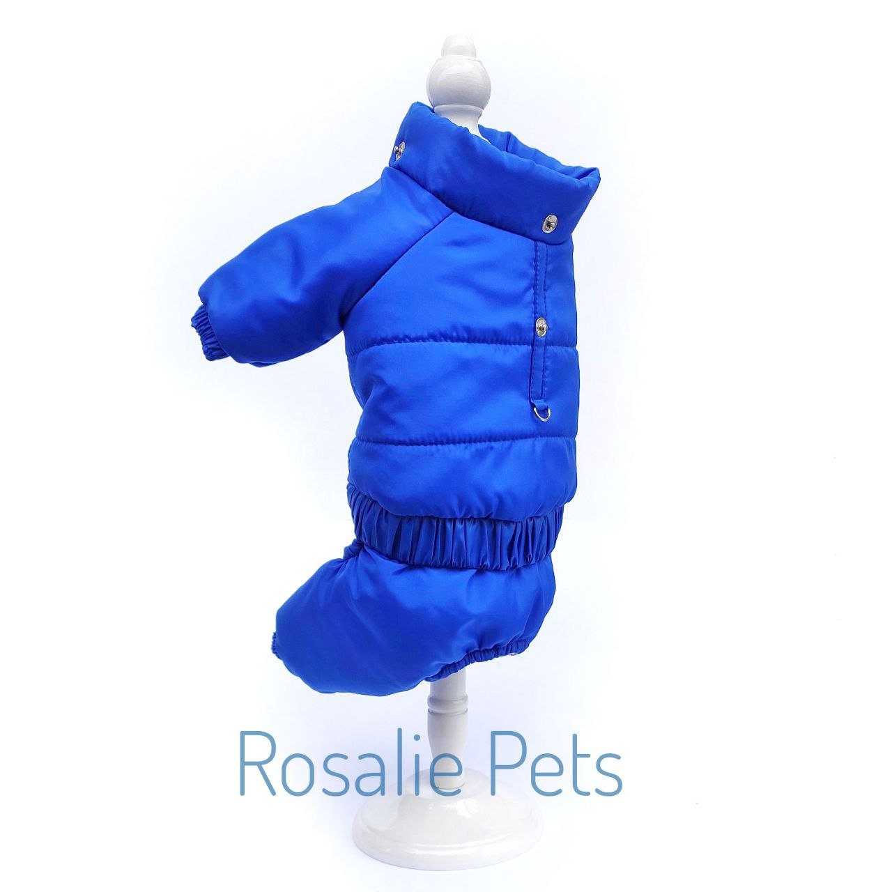 Waterproof Winter Dog Snowsuit With Removable Hood Etsy