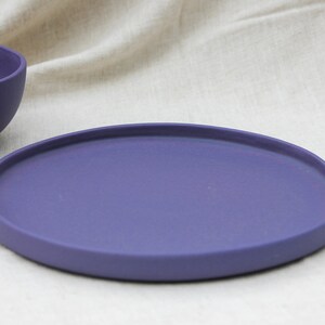 Medium plate - Lavender