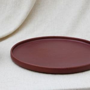 Medium plate - Cherry