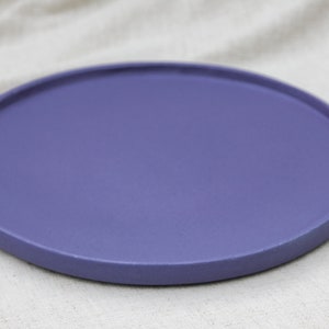 Large dinner plate Lavender image 3