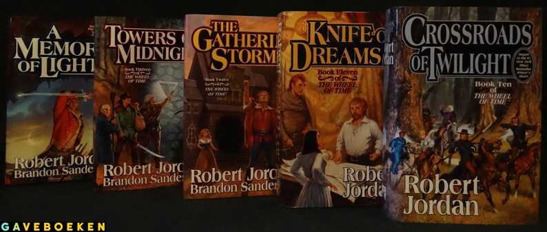 The Wheel of Time Robert Jordan TOR 10x HC 1st Edition - Etsy