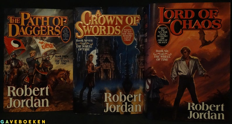 The Wheel of Time Robert Jordan TOR 10x HC 1st Edition - Etsy