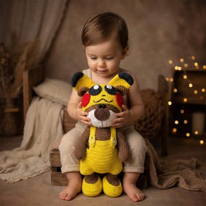 Ubrania Pikachu na szydełku dla zabawek 27 cm / Samouczek AMIGURUMI w formacie PDF