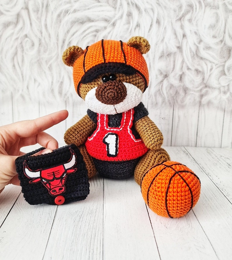 Crochet Pattern Basketball Player Clothes for 18cm Toy / AMIGURUMI PDF ...
