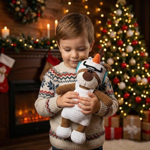 Crochet Pattern Frozen Clothes for 27cm Toy Snowman Olaf / Bear AMIGURUMI PDF Tutorial