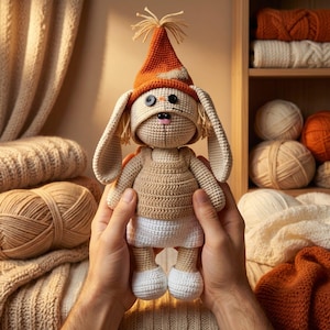 Häkelanleitung Fright Vogelscheuche Kleidung für 27 cm Bugaboo / Bear AMIGURUMI PDF Anleitung