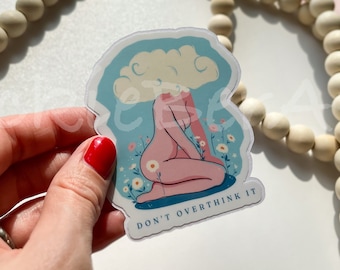 Mental Health Awareness Waterproof Sticker, Neurodivergent Sticker, Encouraging and Motivating Sticker, Neurodiversity Awareness Sticker
