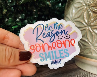 Affirmation Waterproof Sticker, Positive Quote Sticker, Self Love Sticker, Tumbler and Water Bottle Sticker, Aspirational Sticker for Laptop