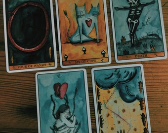 5 Karten Tarot lesen