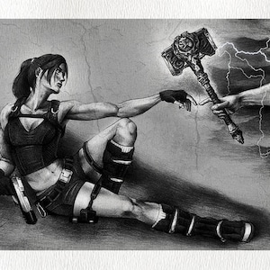 creation of TOMB RAIDER UNDERWORLD