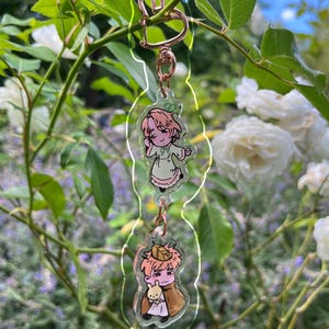 Lot De 6 Porte-clés Mascottes Hetalia - Collection Complète Personnages - Occasion