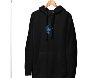 Capucha / Bordada (Azul)