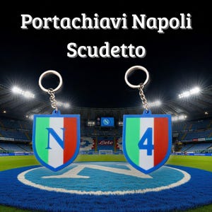 Llavero del Napoli Scudetto Campeones de Italia