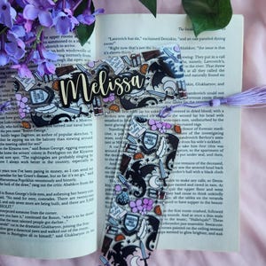 Dragon Acrylic Bookmark: Fourth Wing Inspired, Gifts for Book Lovers