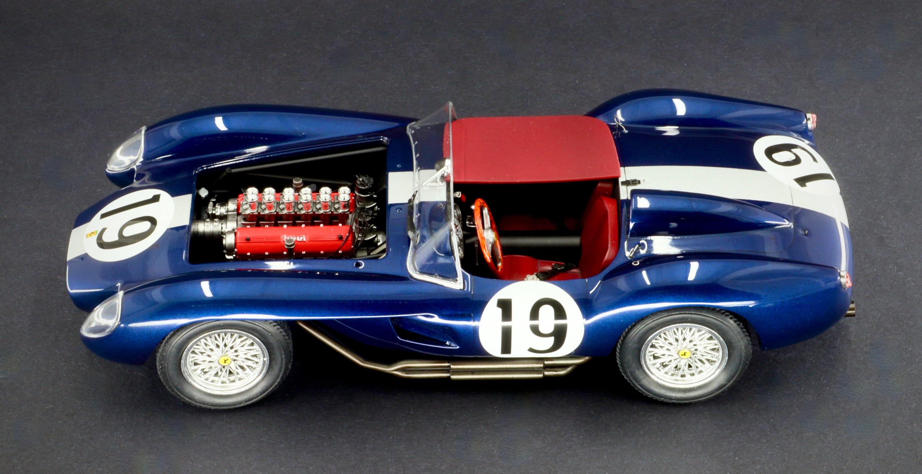 ハセガワ1/24 250 Testa Rossa \"1958 LM\" Hasegawa 1/24 Ferrari 250 Testa Rossa 1958 LM Assembly Model
