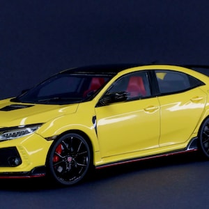 Alpha Models 1/24 Honda Civic Type R FK8 Handmade Model Display Kit