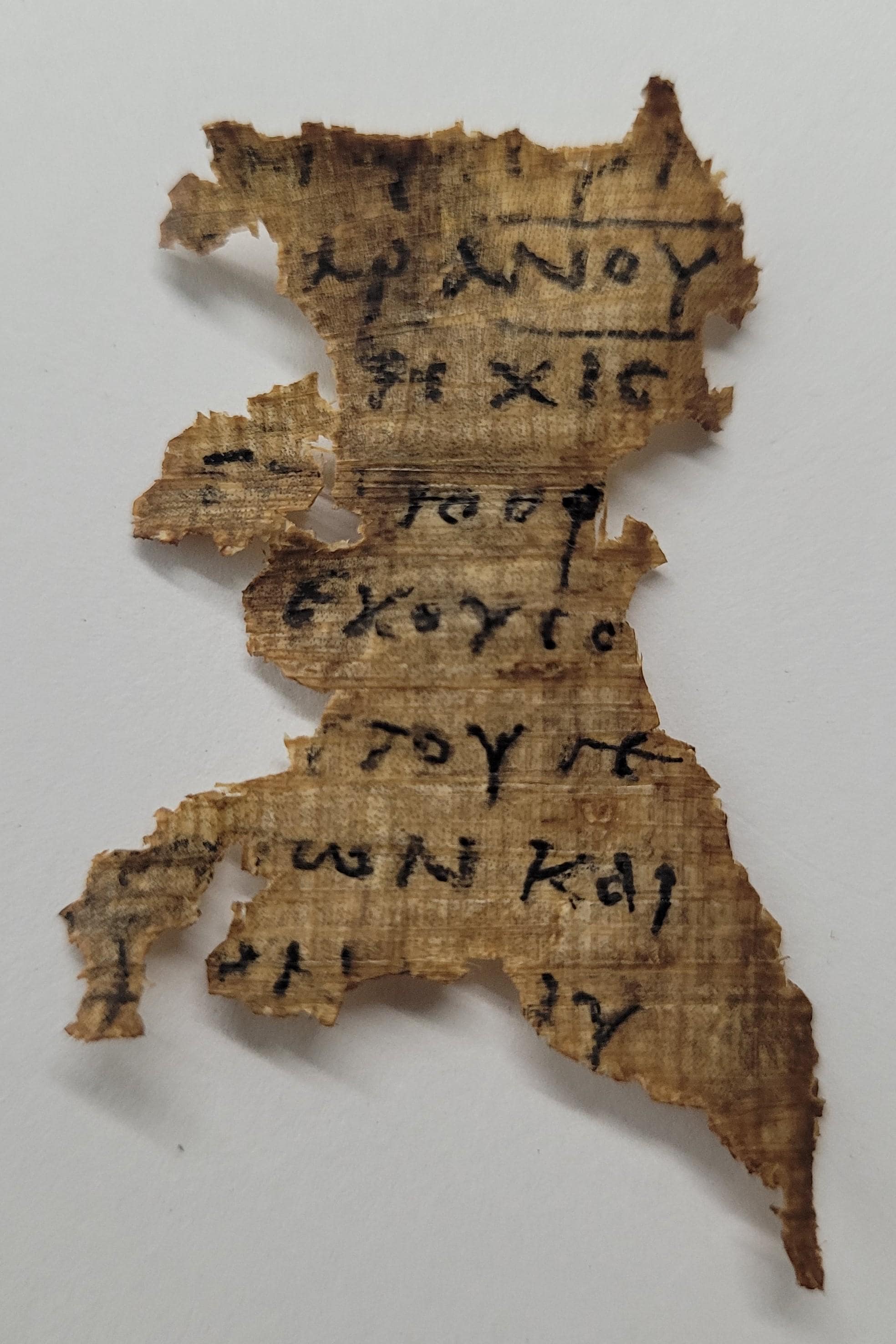 P. Oxy. 4499 Fragment From P115 - Revelation 13:18 Papyrus