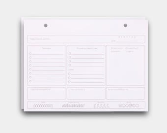 Recambio de bloc de notas BeMo Balance (paquete de 3) para mayor claridad diaria