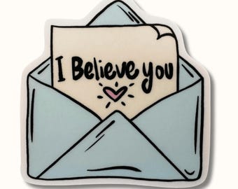 Te creo / Un mensaje de apoyo / Pegatina BeMo