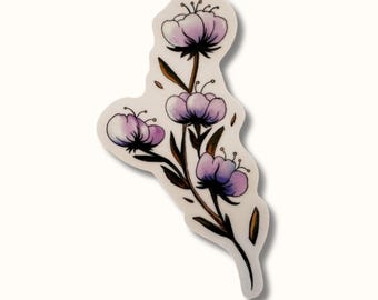 Pegatina Serenity Blossom Purple / BeMo