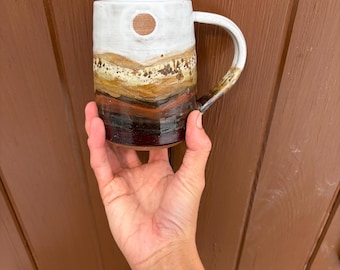 White mountain mug