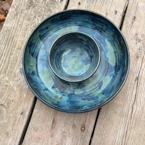 セラミックディッププラッター。8インチ